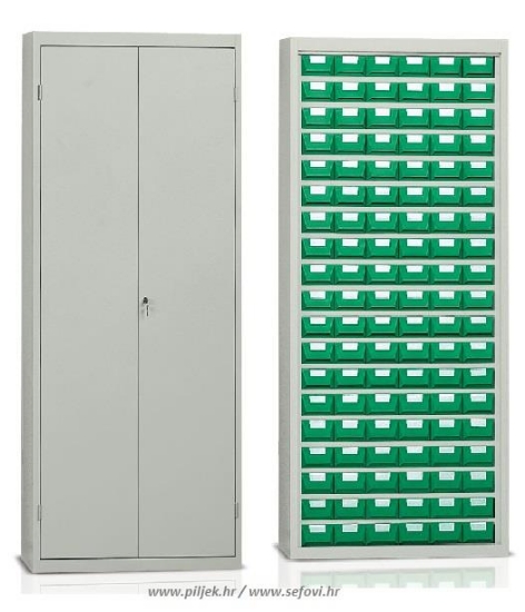 Picture of METALNI ORMAR S PLASTIČNIM KUTIJAMA BP-E222
