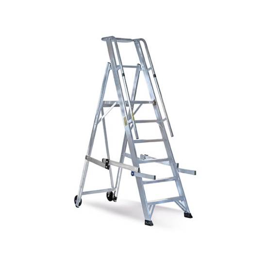 Picture of Pokretne ljestve , 6 aluminijskih gazišta, BP-S92
